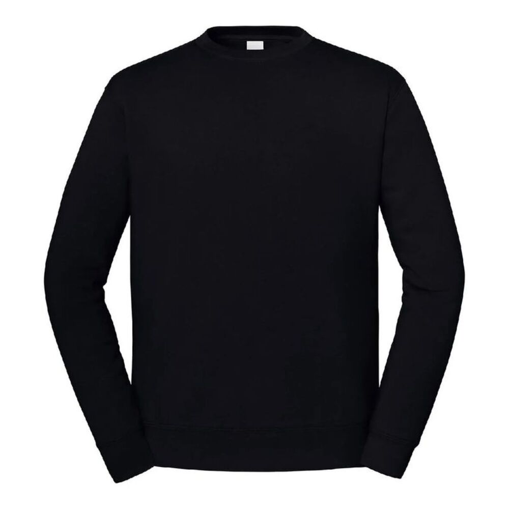 Fruit of the Loom Mens Iconic Sweatshirt / Black